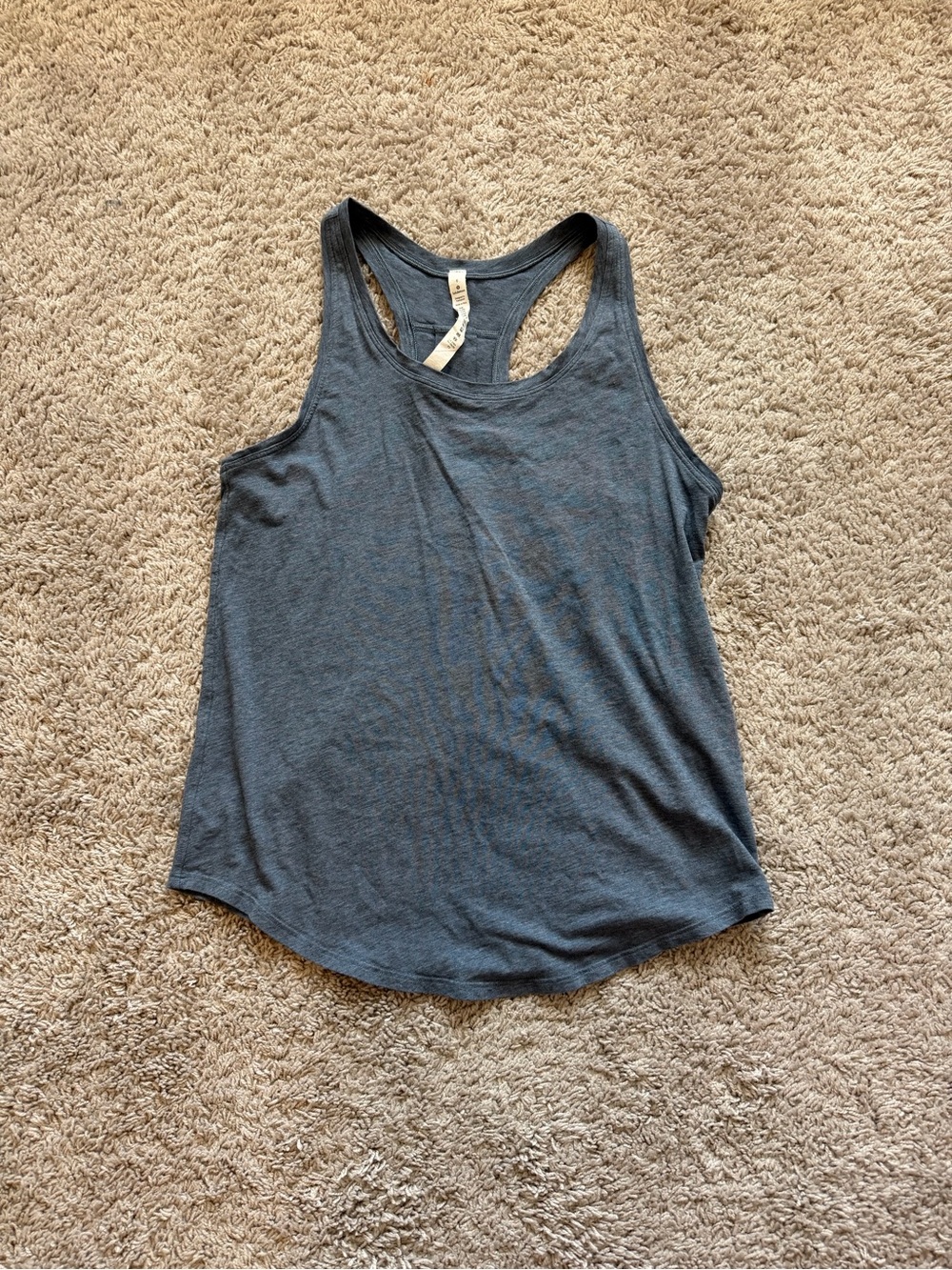 lululemon athletica Blue Grey Racerback Tank - Women